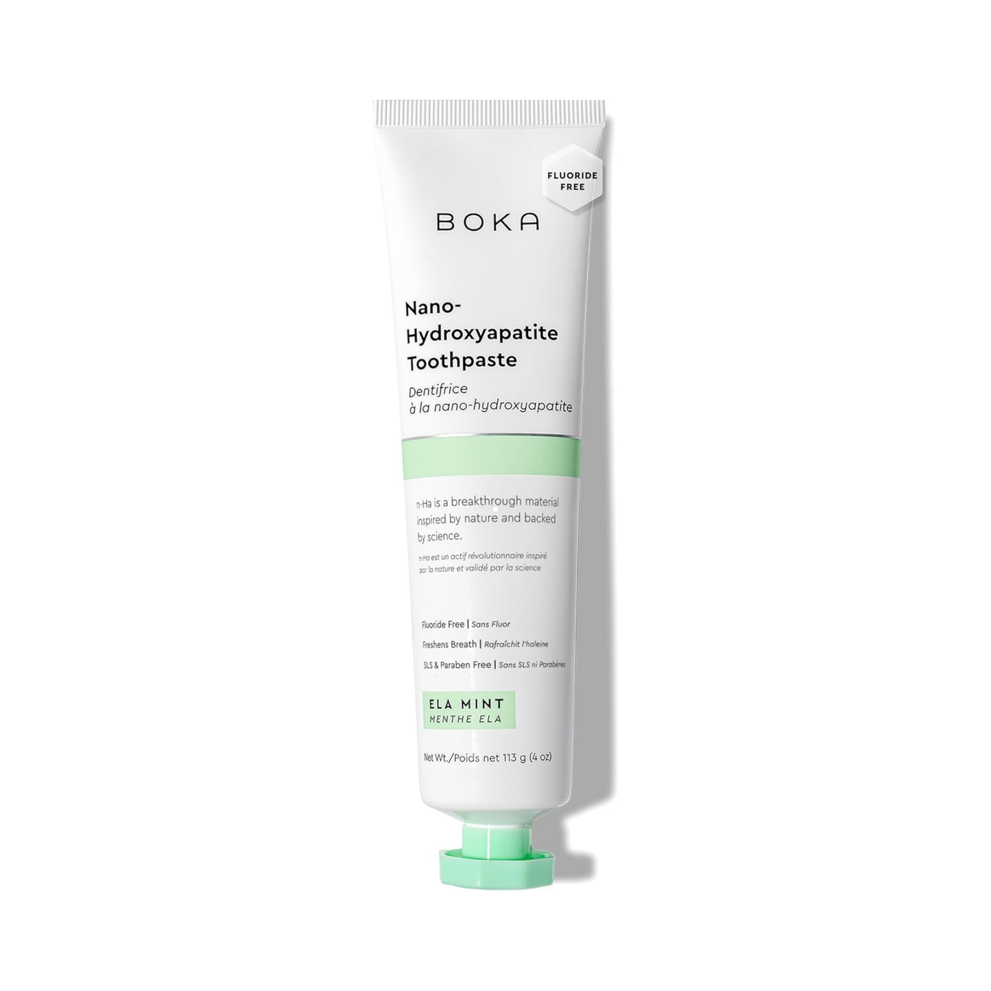 Pasta Dental Boka Ela Mint- Fluoride Free Nano Hydroxyapatite