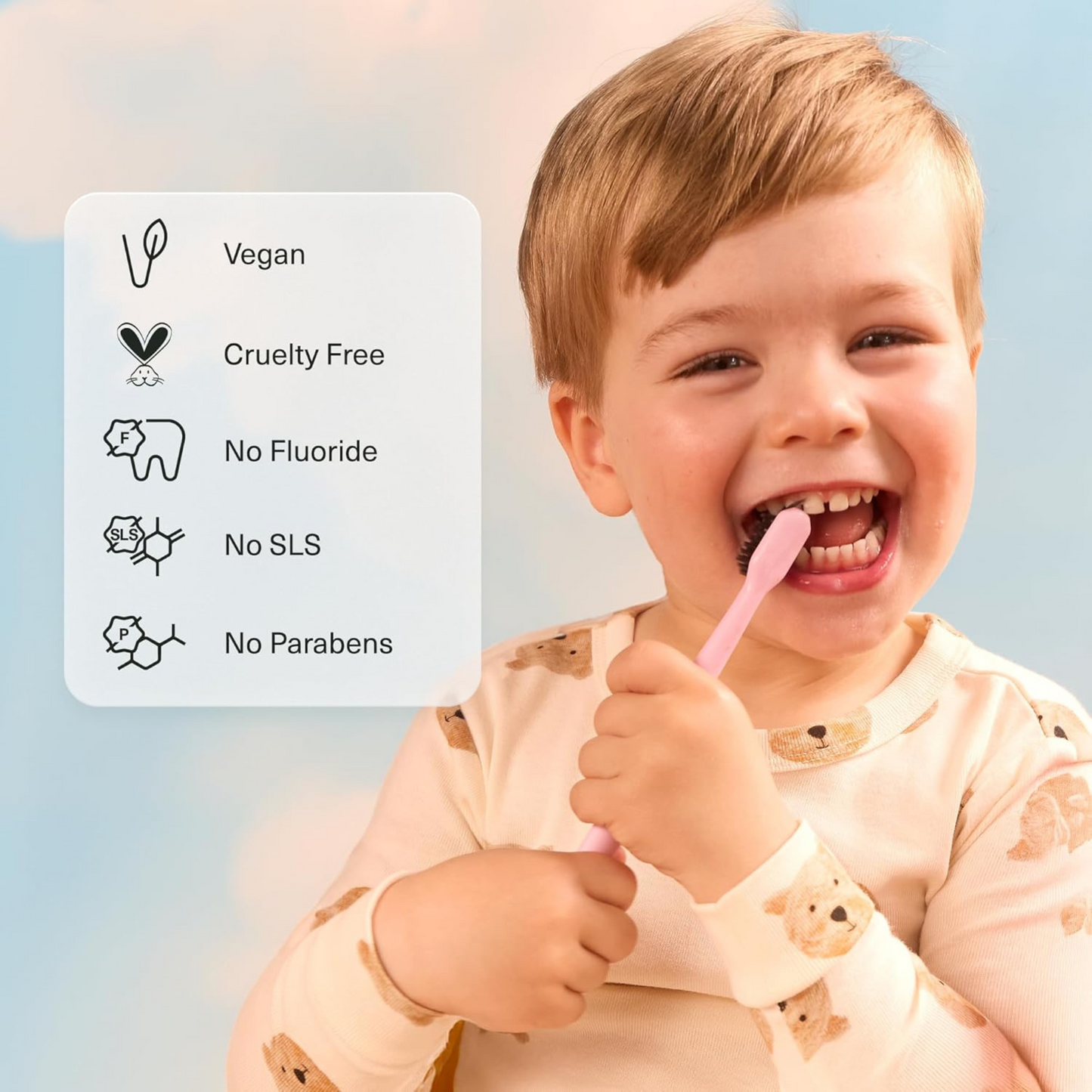 Pasta Dental Boka Niños Sin Flúor N-ha Frutilla Mango