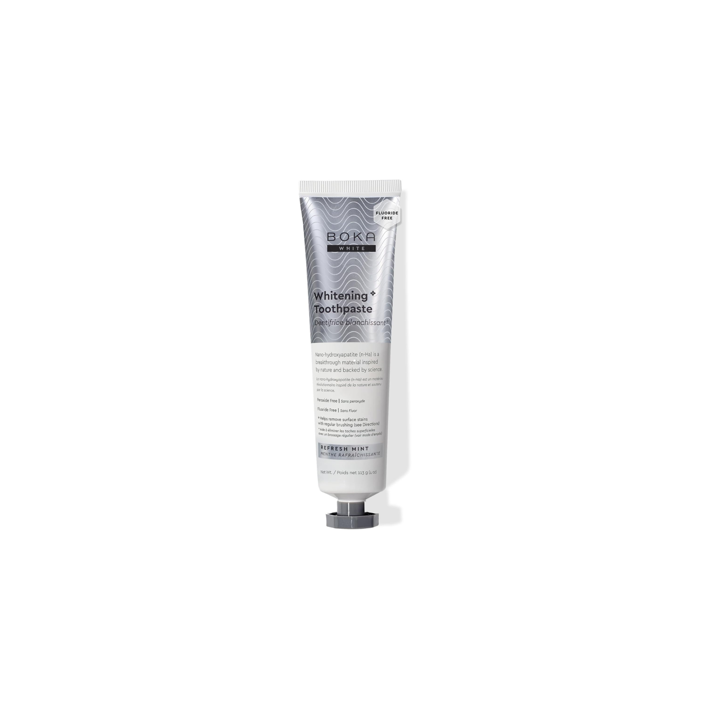 Pasta dental Boka Whitening sin flúor con nano-hidroxiapatita