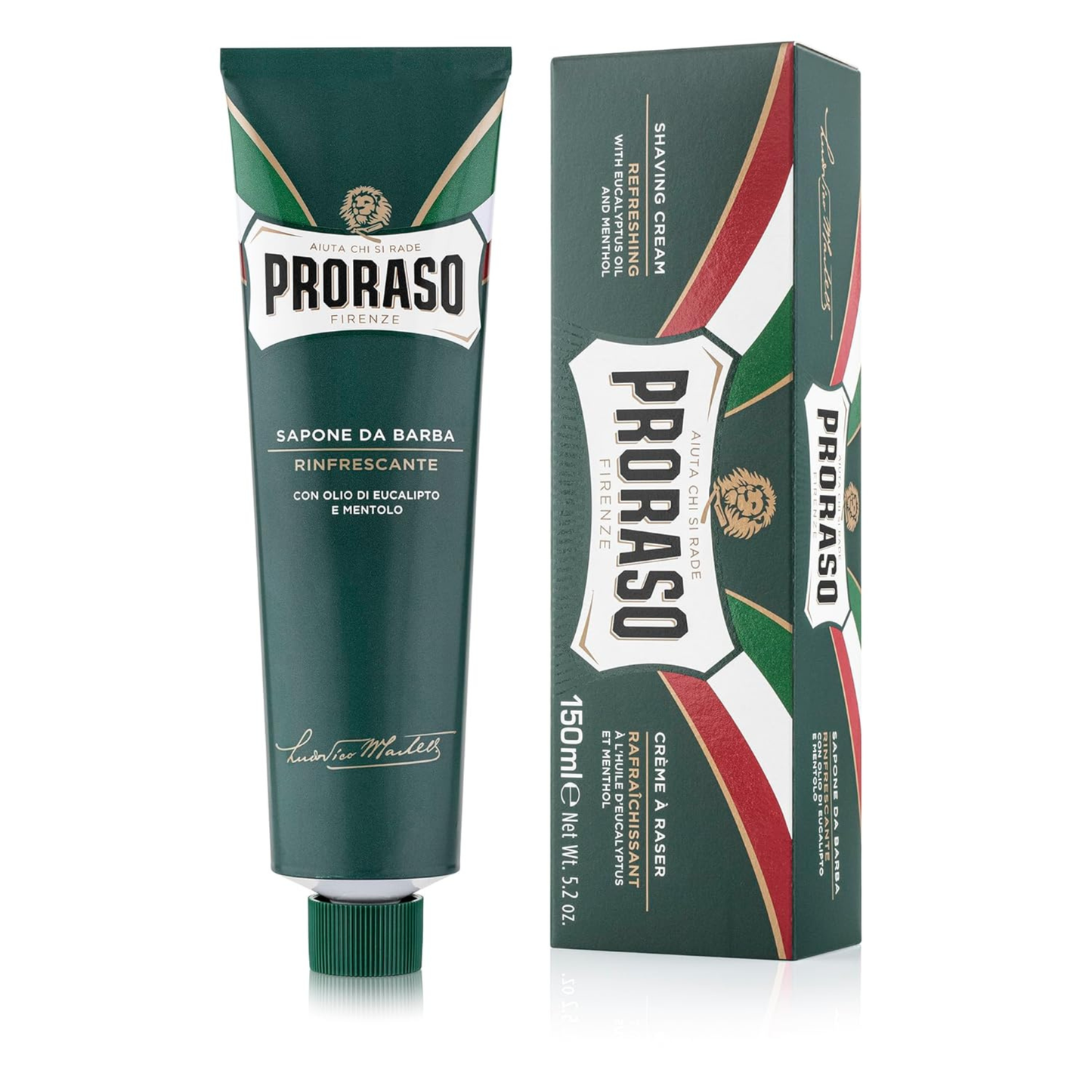Proraso Crema De Afeitar Refrescante Hombre 150ml Italia