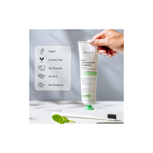 Boka Ela Mint- Fluoride Free Nano Hydroxyapatite