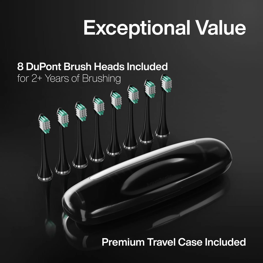 Cepillo Dental Eléctrico Sonic Aquasonic + 8 Cabezales