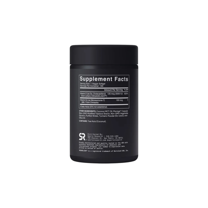 Sports Research Vitamina K2 + D3 Premium Original EEUU