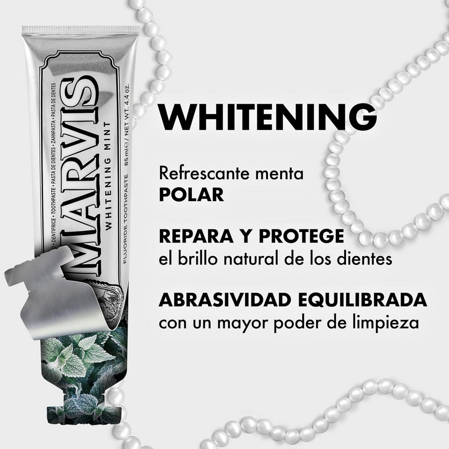 Pasta Dental Marvis Whitening Mint - 85ml