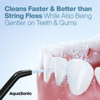 Aquasonic Aqua Flosser Irrigador Bucal Recargable Original