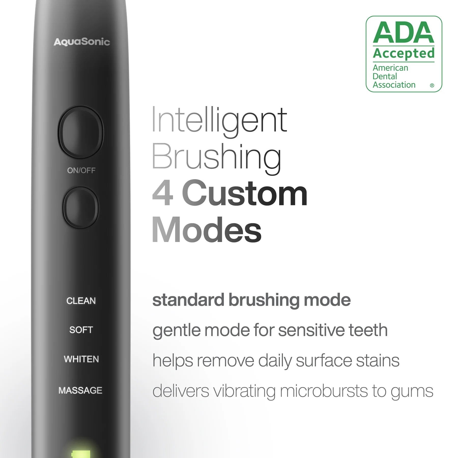 Cepillo Dental Eléctrico Sonic Aquasonic + 8 Cabezales