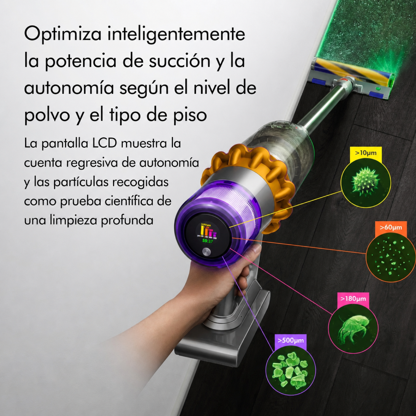 Aspiradora Dyson V15 Detect Extra Premium