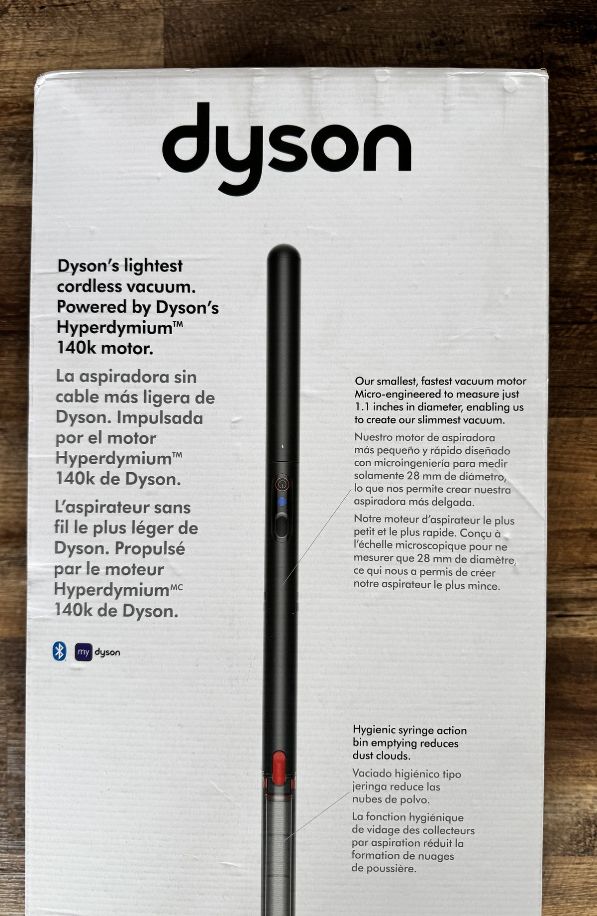 Aspiradora Dyson PencilVac Fluffy Inalámbrica Pisos Duros