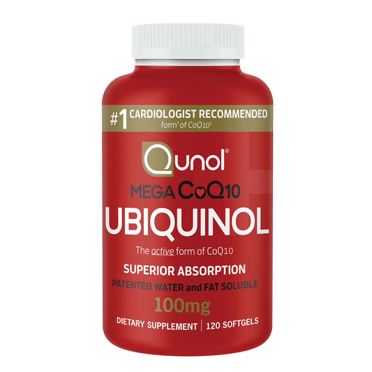 QUNOL MEGA COQ10 UBIQUINOL 100 MG — 120 CÁPSULAS BLANDAS