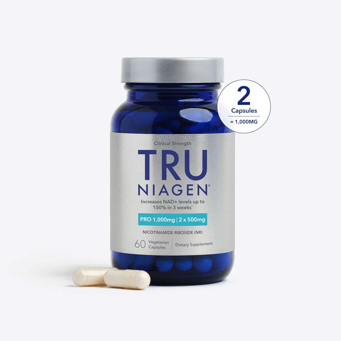Tru Niagen 300 mg y Pro 1000 mg | Original EE.UU.