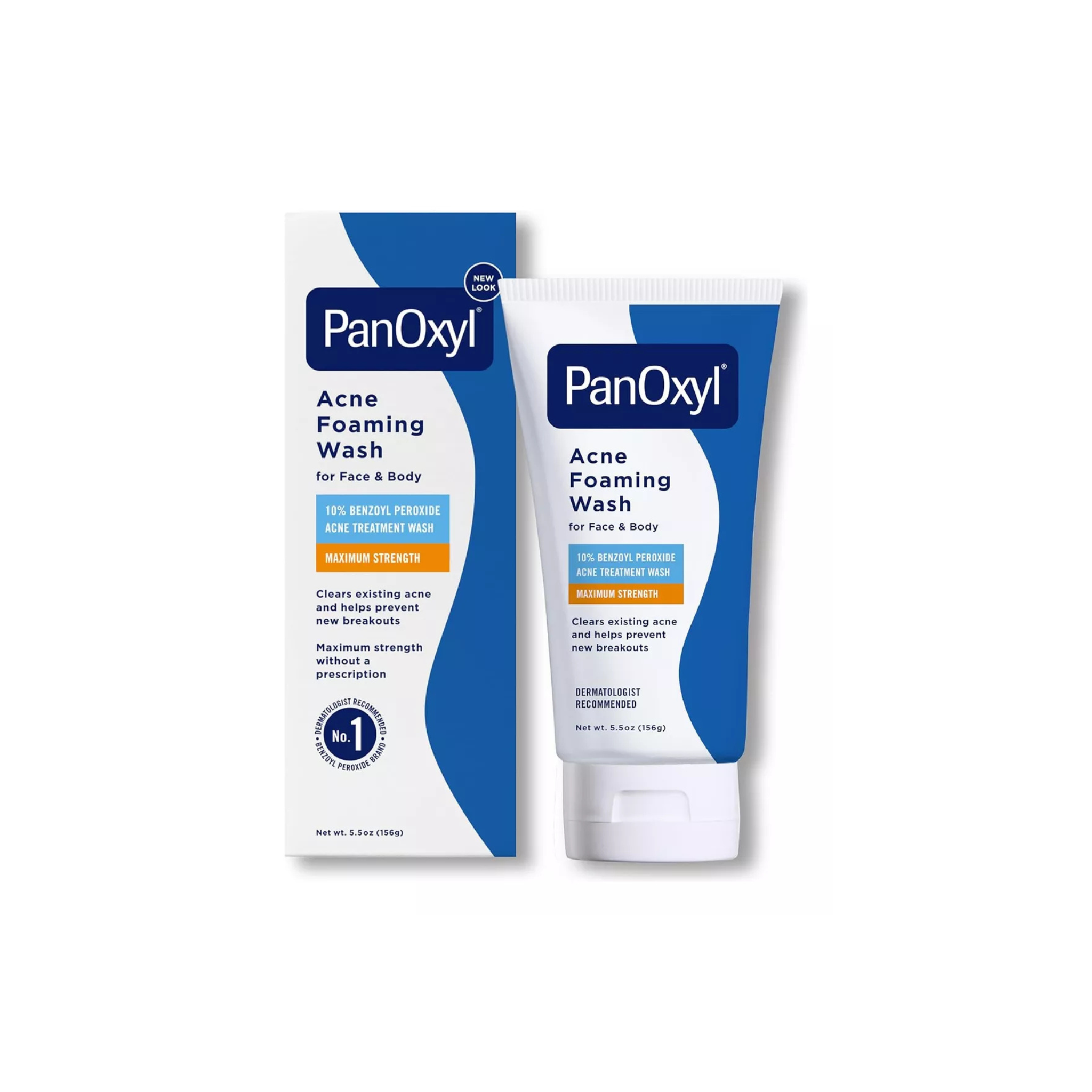 PanOxyl Espuma Limpiadora Acné 10% Peróxido Original EEUU - 156g
