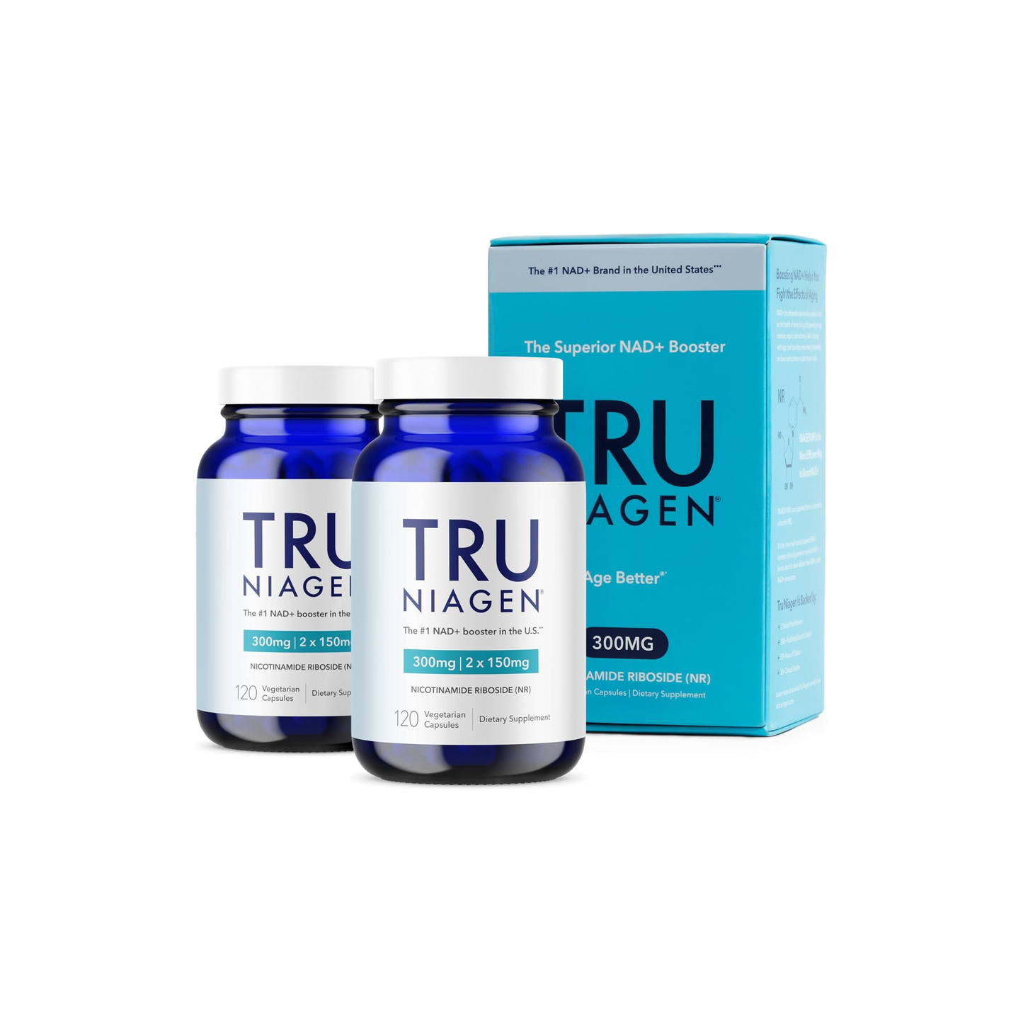 Tru Niagen 300 mg y Pro 1000 mg | Original EE.UU.