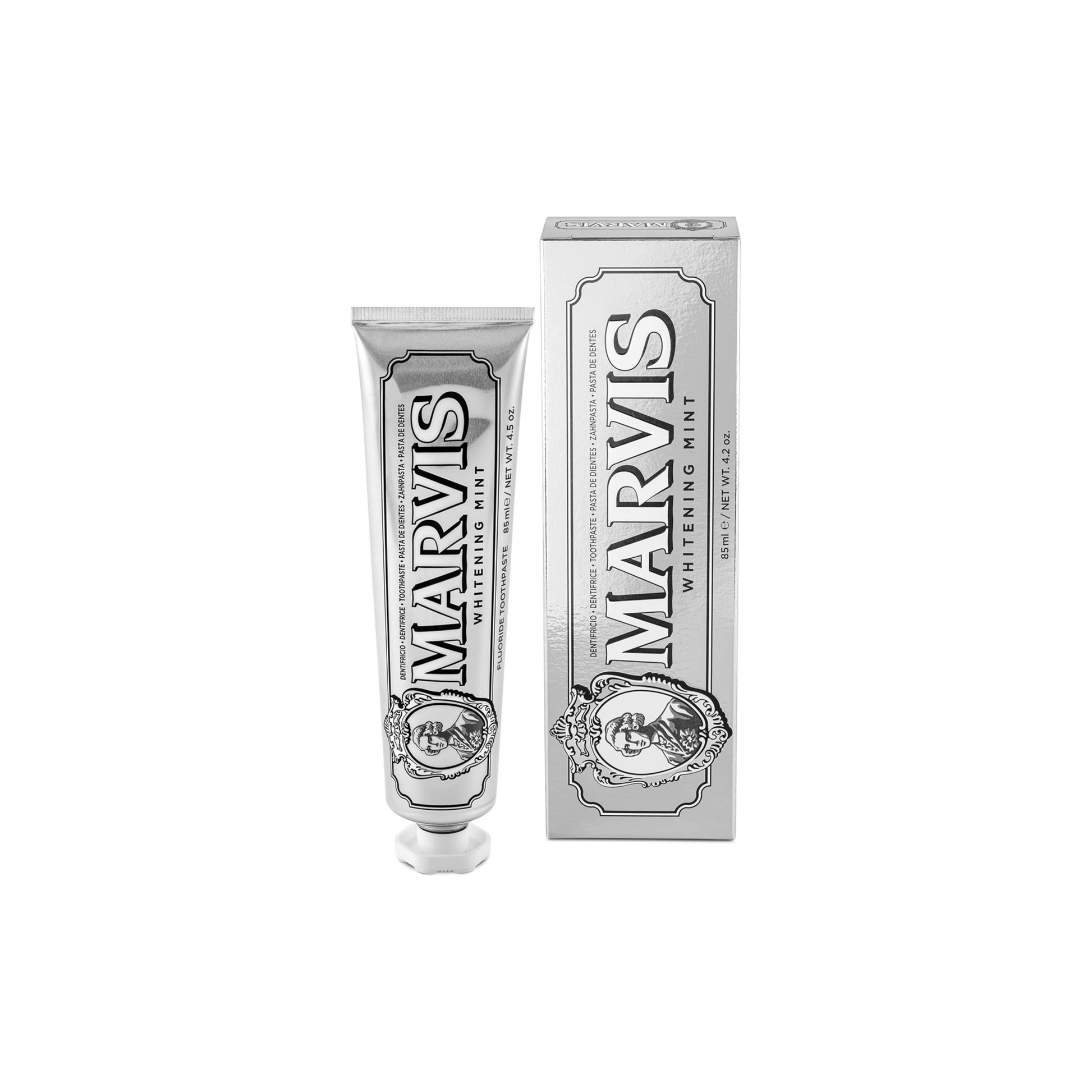 Pasta dental Marvis Whitening Mint 85ml original de Italia