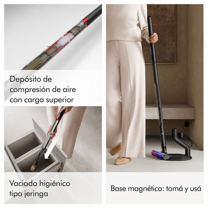 Aspiradora Dyson PencilVac Fluffy Inalámbrica Pisos Duros