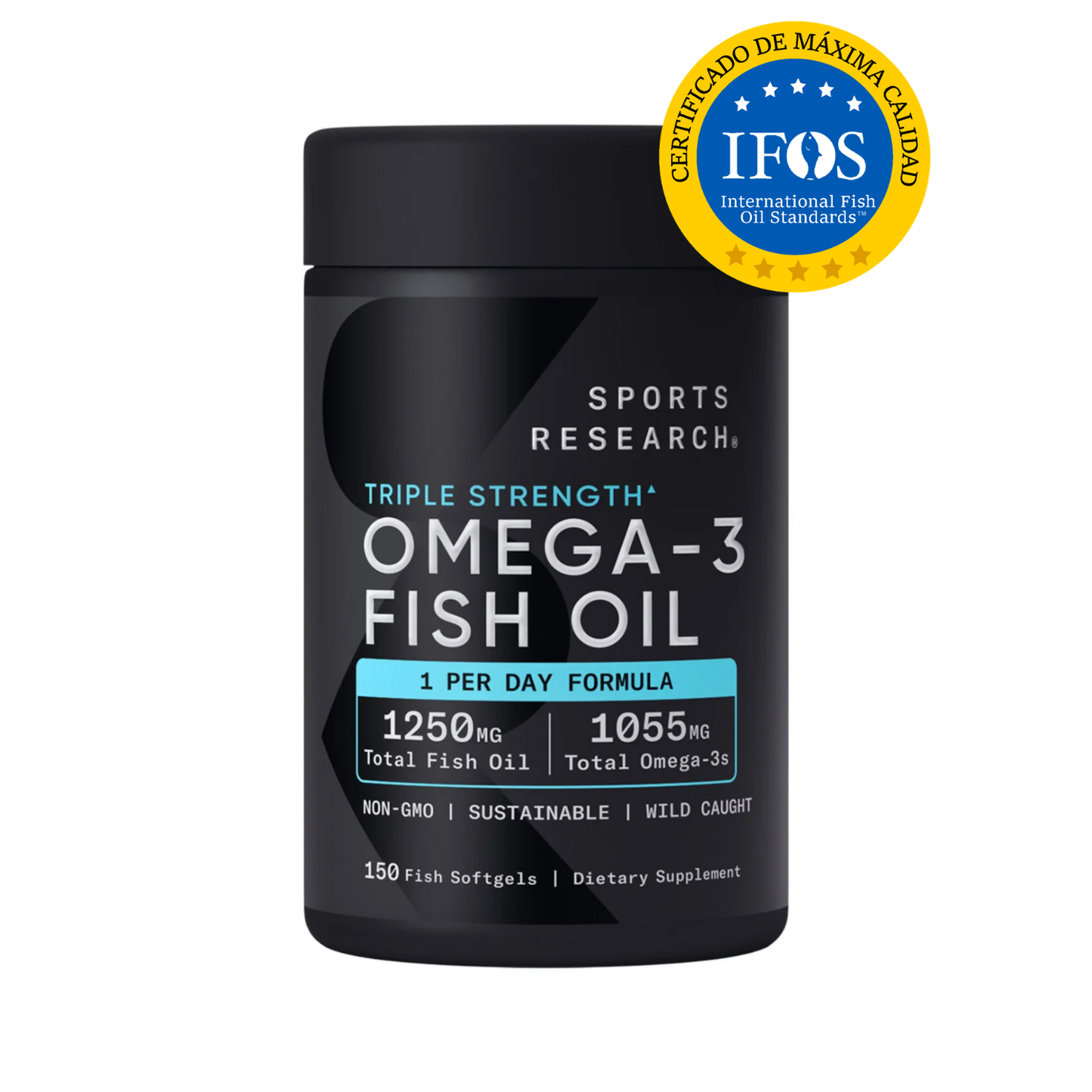 Sports Research Omega 3 Premium 1250mg Original EEUU